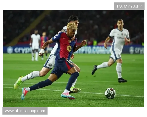 巴塞罗那边路压制，亚马尔一对一占优